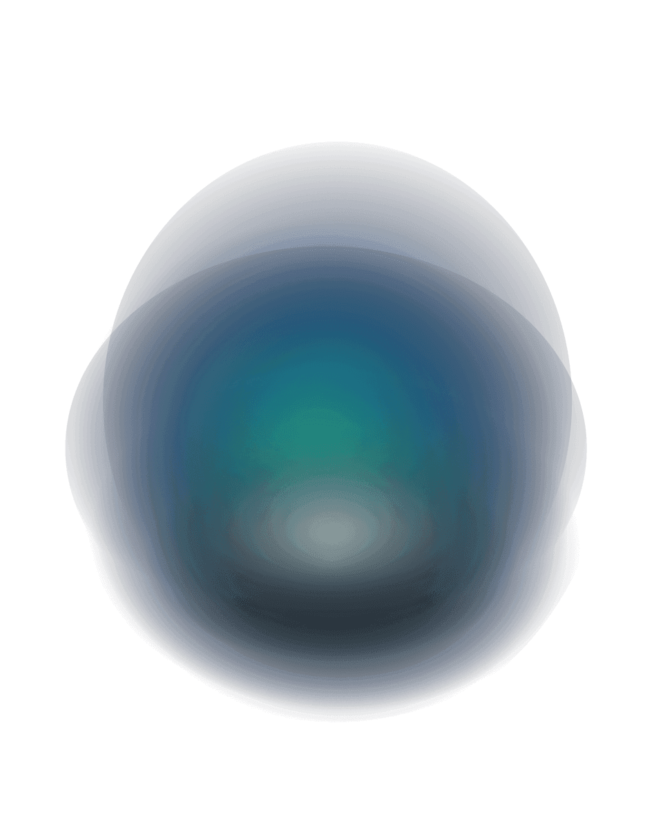Curved peak background glow