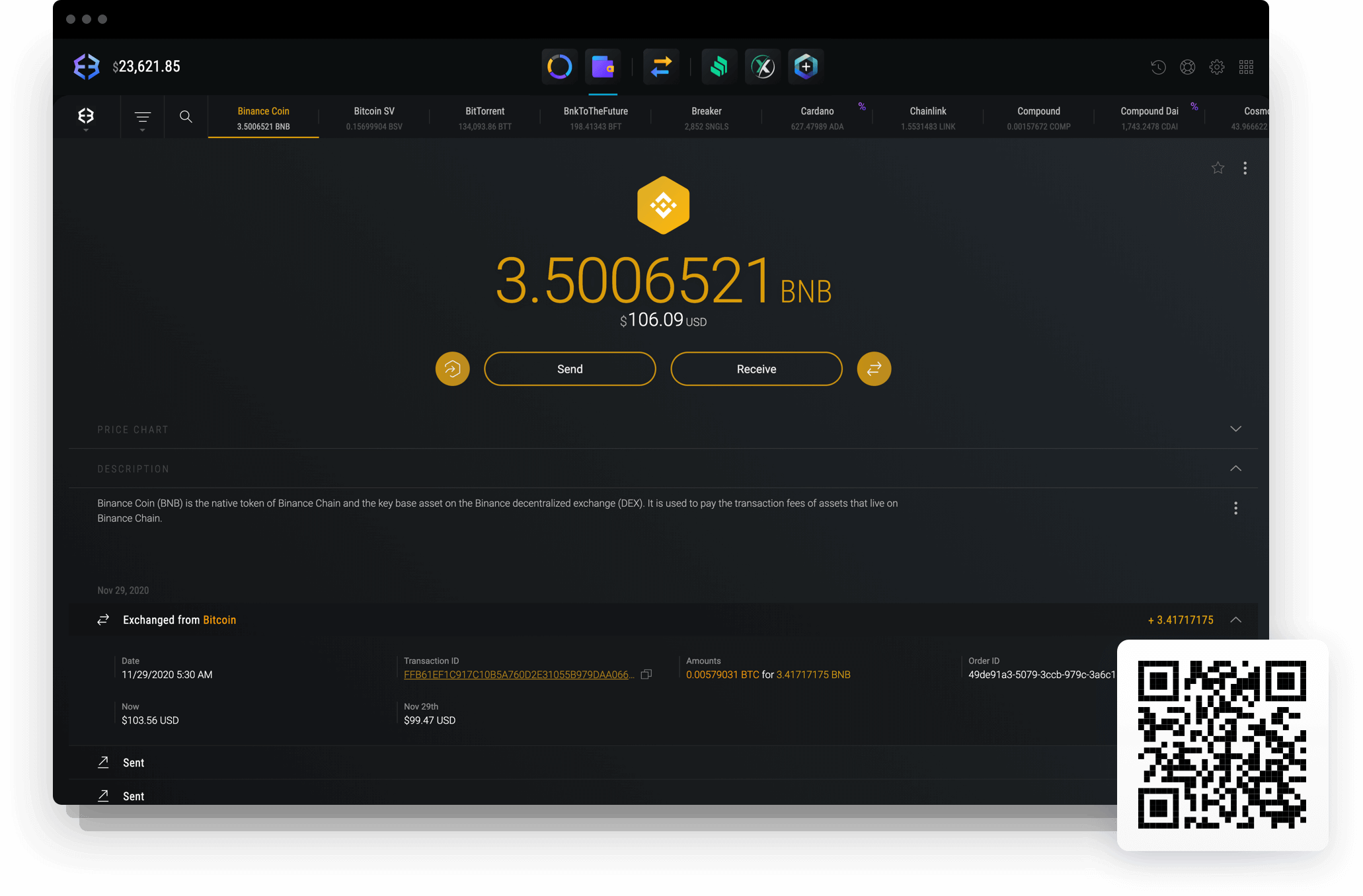 binance desktop version