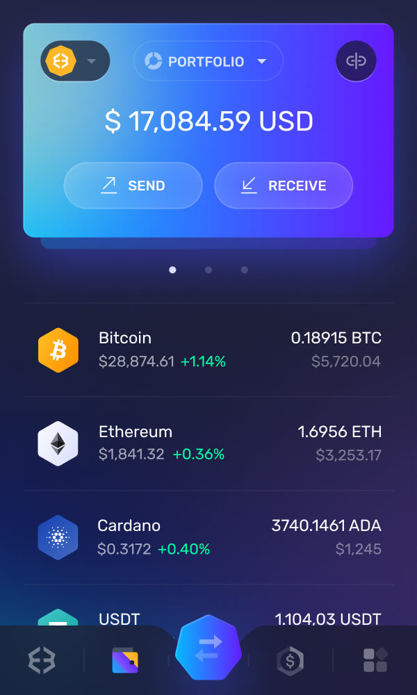 Exodus Cardano Web3<span class=