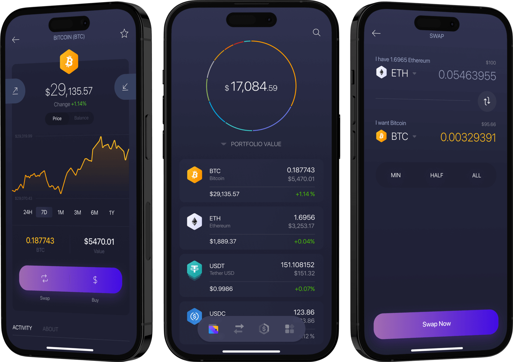 exodus crypto wallet mockup