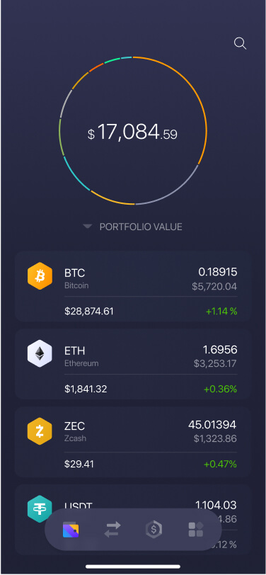 Exodus Zcash<span class=