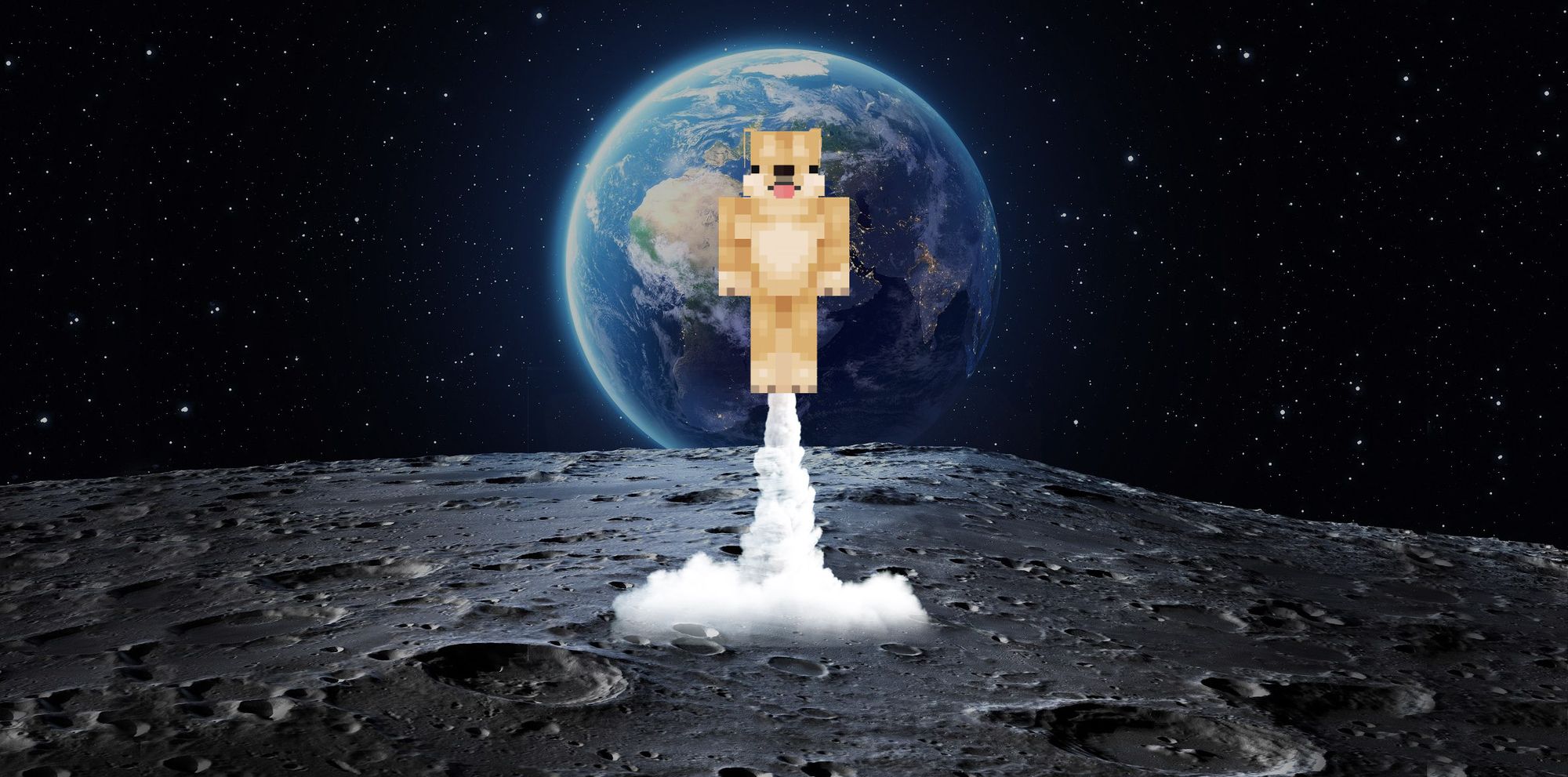 dogecoin lunar lander