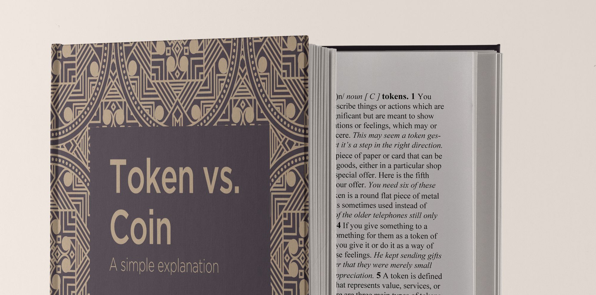 Token vs. Coin - Simple Explanation