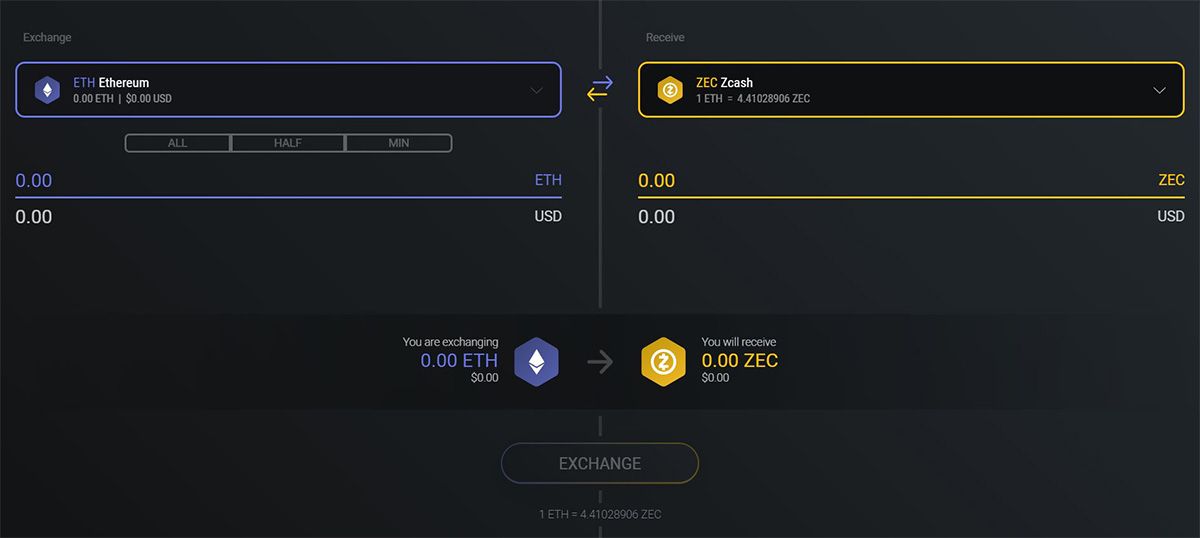 what is zcash - you can buy it in exodus