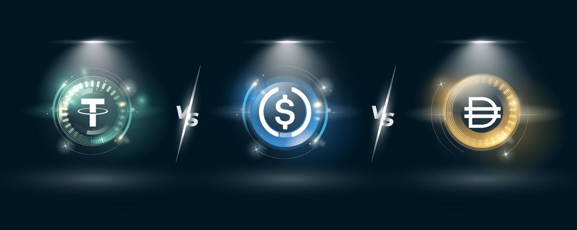 The differences between USDT vs USDC vs DAI - which is the best stablecoin?