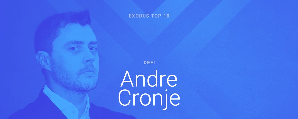 Exodus Top 10 Most Influential People in Crypto: Andre Cronje
