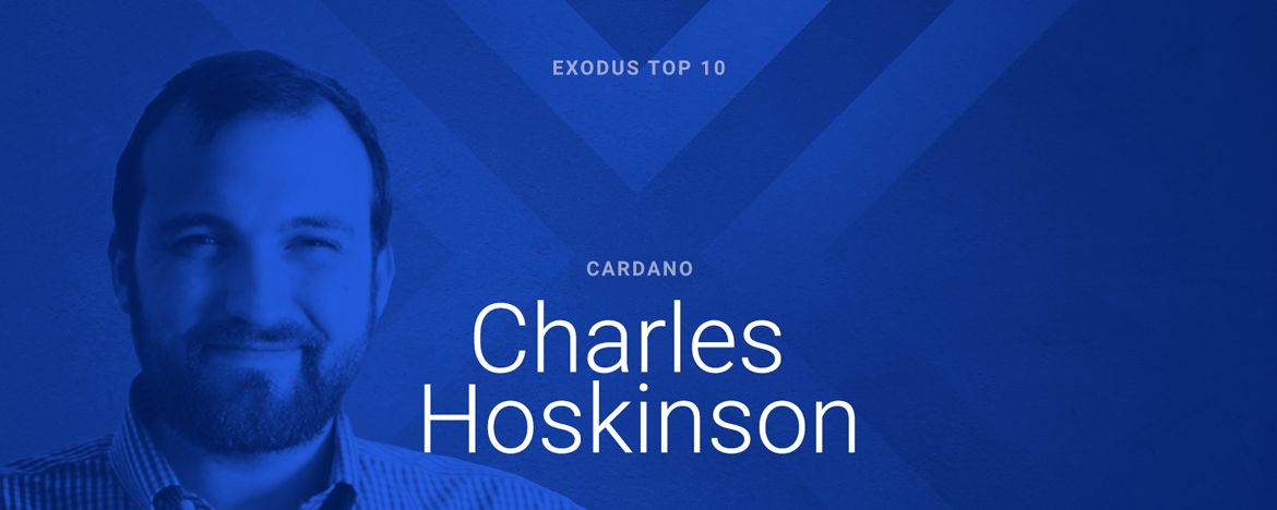 Exodus Top 10 Most Influential People in Crypto - Charles Hoskinson