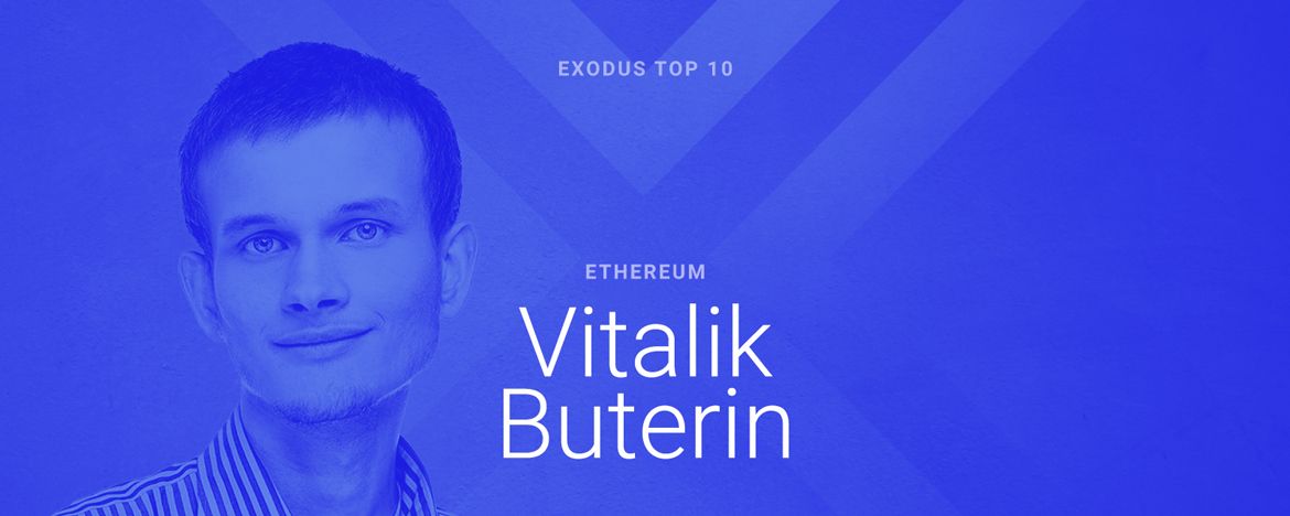 Exodus Top 10 Most Influential People in Crypto - Vitalik Buterin