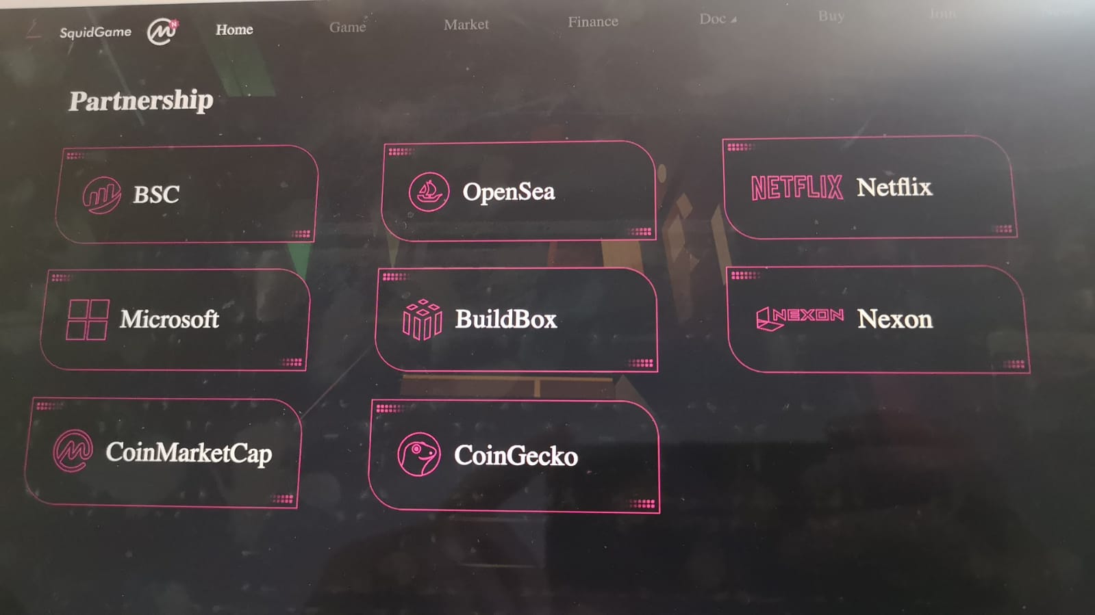 Squid game token crypto scam
