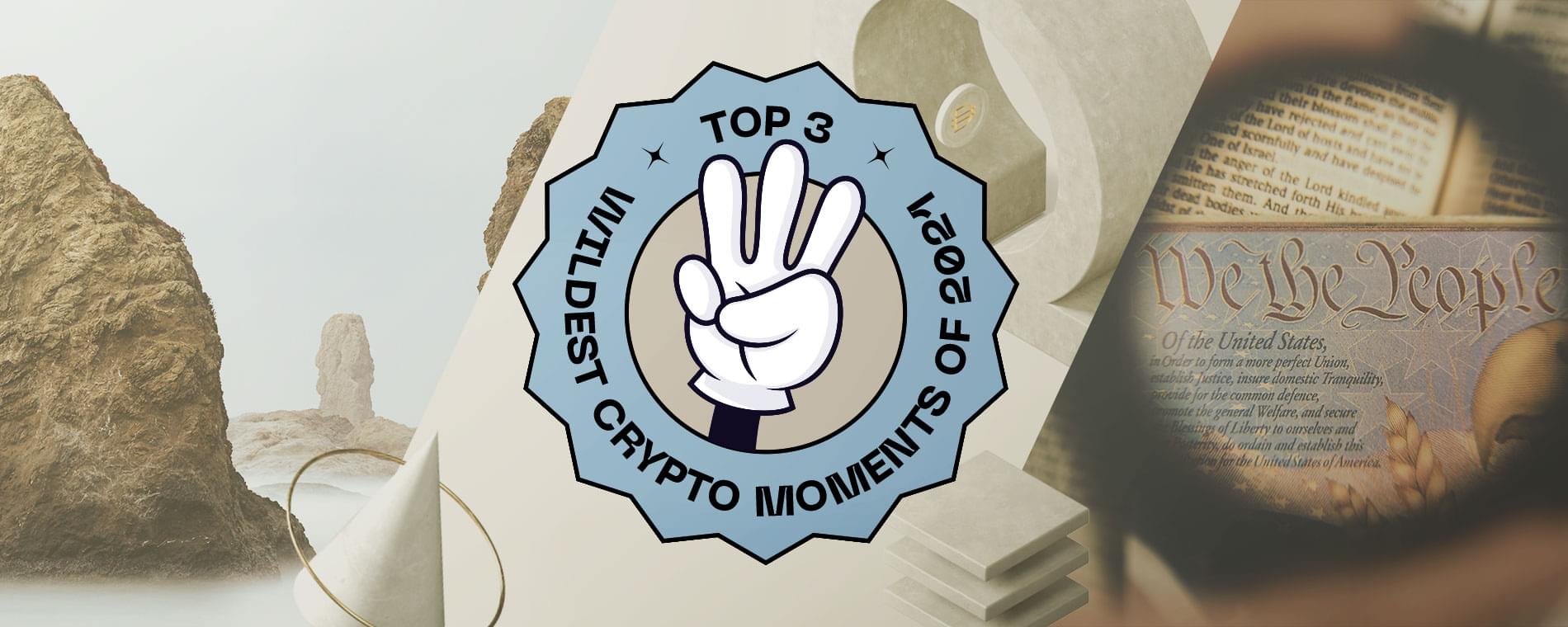 Top 3 wildest crypto moments of 2021